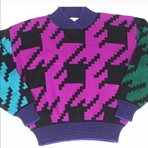 Obermeyer | Vintage 80s 90s Wool Blend Sweater